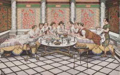 Dinner in the Triclinium